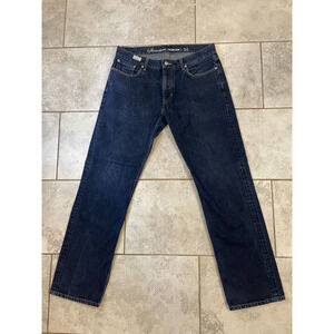 Structure Slim Straight Men’s Jean Blue Denim Pants 34 X 34